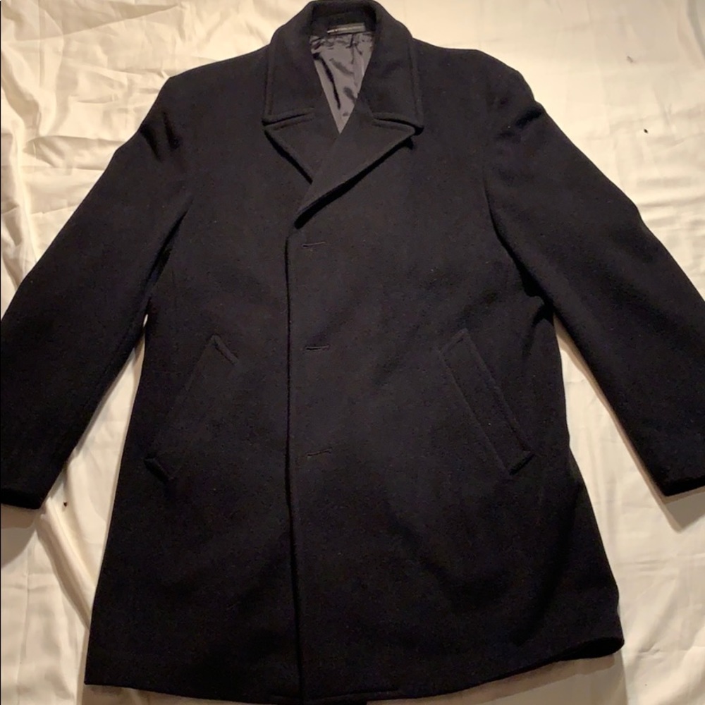 Men’s wool overcoat